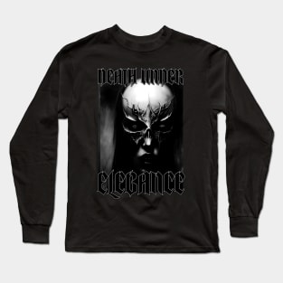 Death Under Elegance (Version 2) Long Sleeve T-Shirt